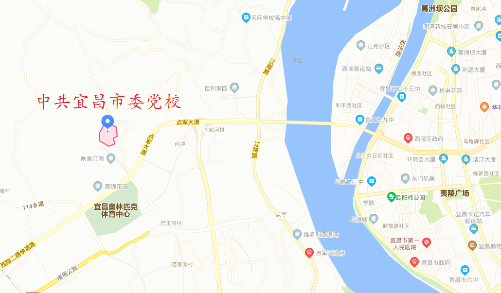 宜昌市区最新地图